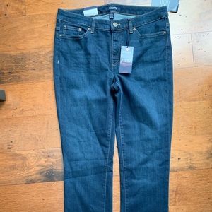 NWT- CHAPS Madden Straight Jeans 12p